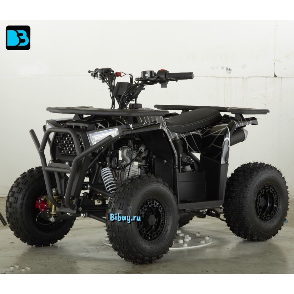 Бензиновый квадроцикл Simba черный Spider, скорость 40 км/ч