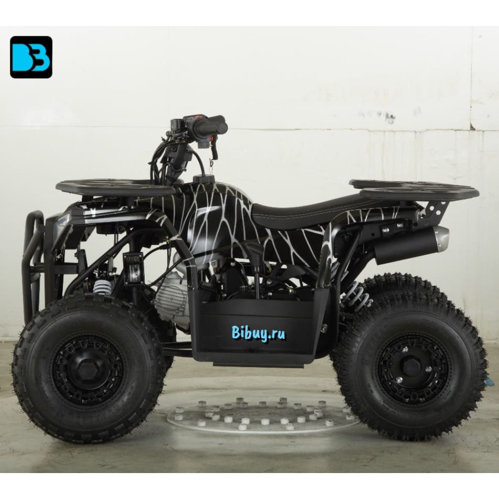 Бензиновый квадроцикл Simba черный Spider, скорость 40 км/ч
