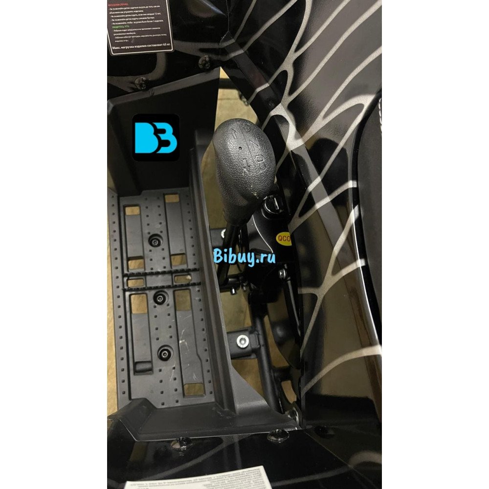 Бензиновый квадроцикл Simba черный Spider, скорость 40 км/ч