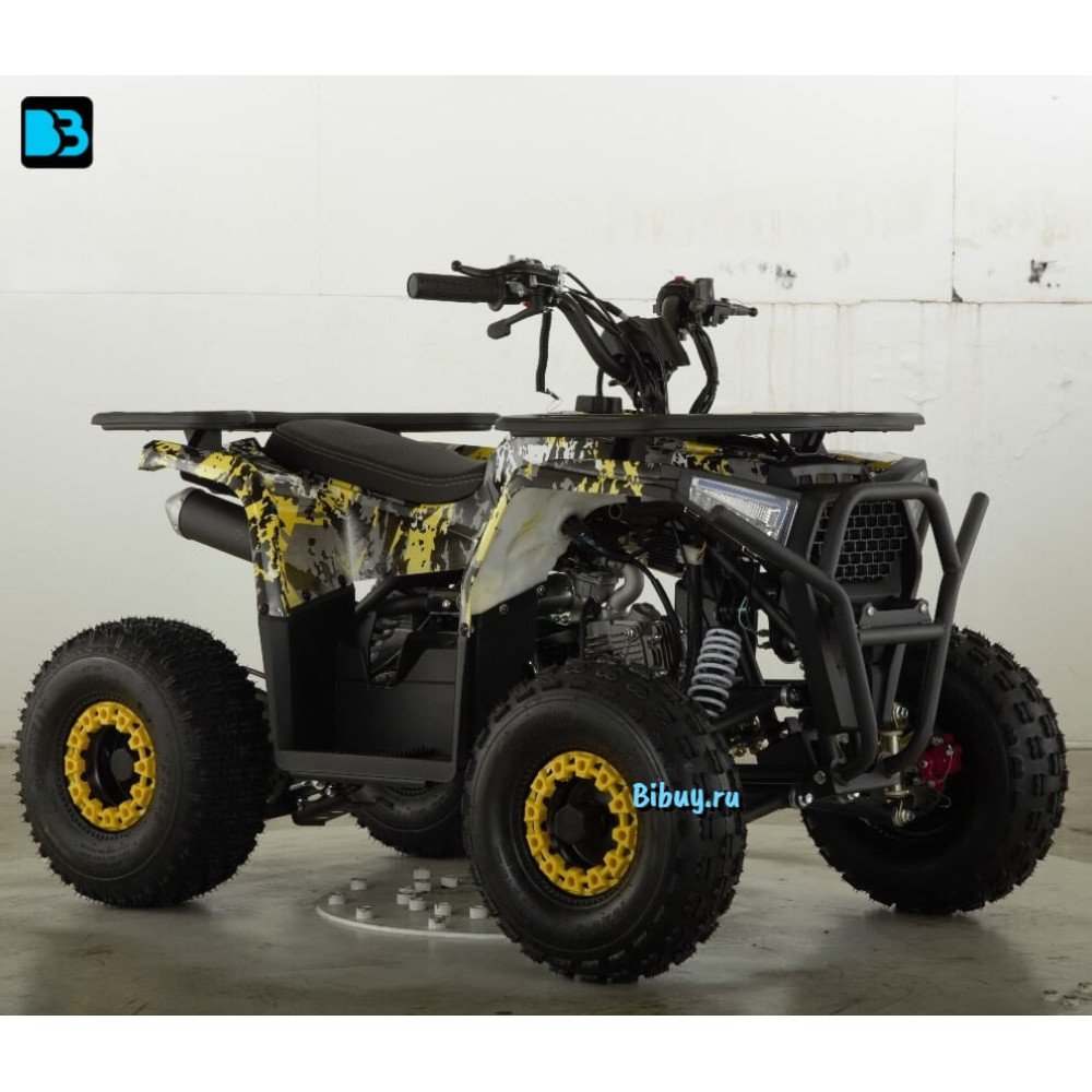 Квадроцикл SIMBA желтый Special, бензиновый, 40 км/ч, задний ход