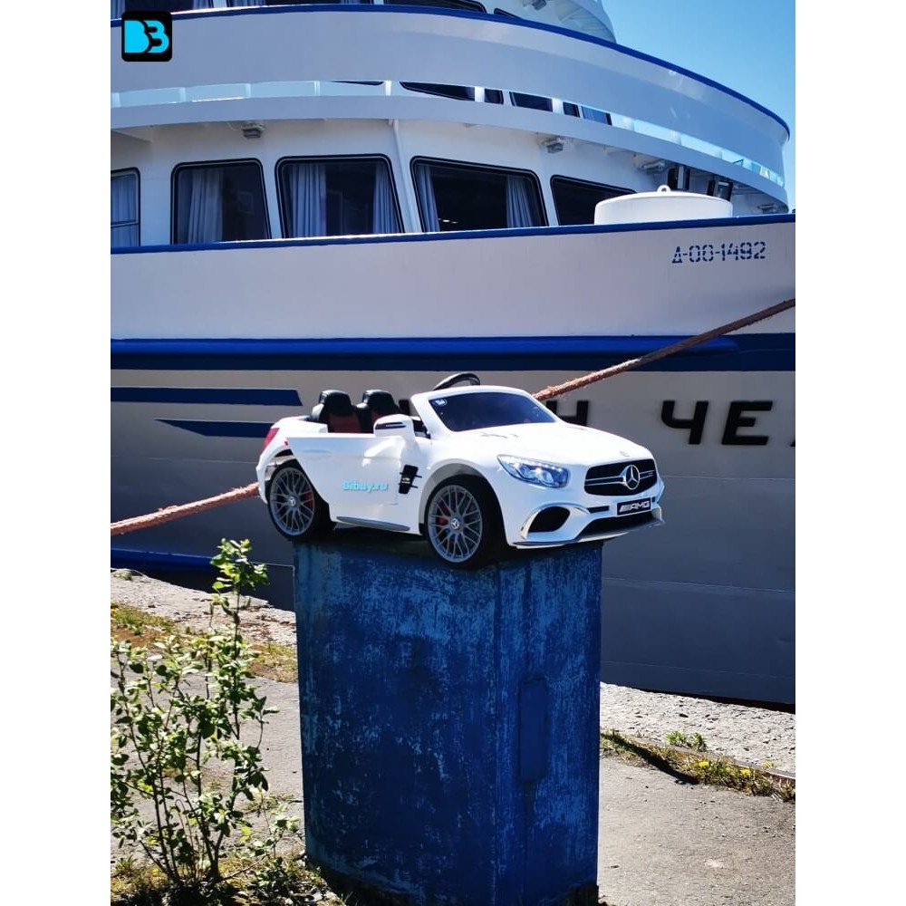 Детский электромобиль Mercedes Benz SL 65 Белый XMX602 Б