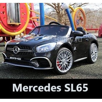 Детский электромобиль Mercedes-Benz SL65 Black 12V 2.4G - XMX602