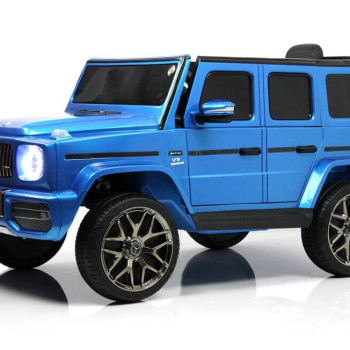 Электромобиль джип Mercedes-Benz G63 Т999ТТ с пультом (синий глянец)