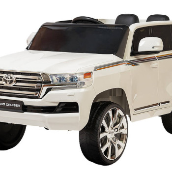 Детский электромобиль Toyota Land Cruiser 12V Белый