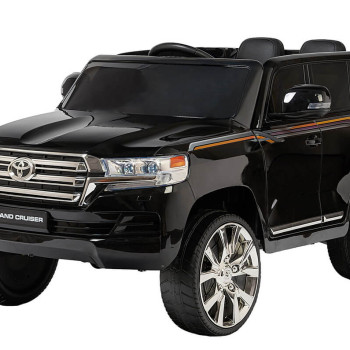 Детский электромобиль Toyota Land Cruiser 12V Черный краска