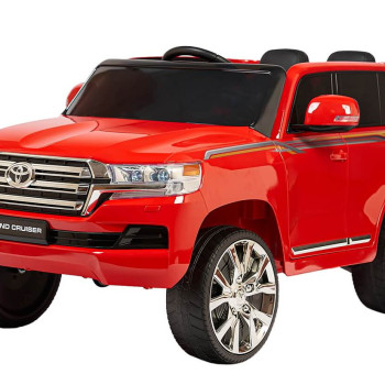 Детский электромобиль Toyota Land Cruiser 12V Красный краска