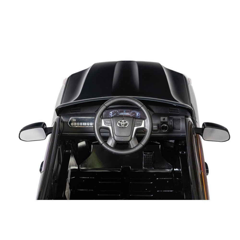 Детский электромобиль Toyota Land Cruiser 12V Черный краска