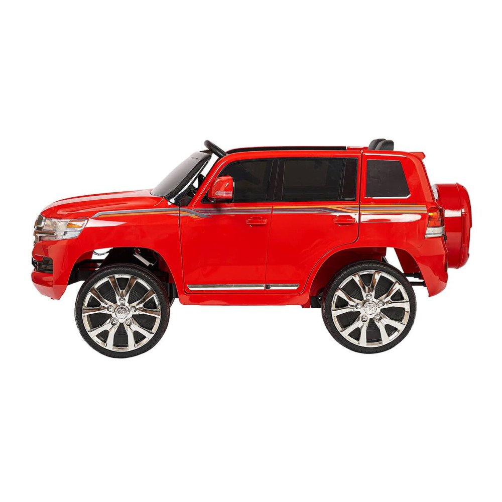 Детский электромобиль Toyota Land Cruiser 12V Красный краска