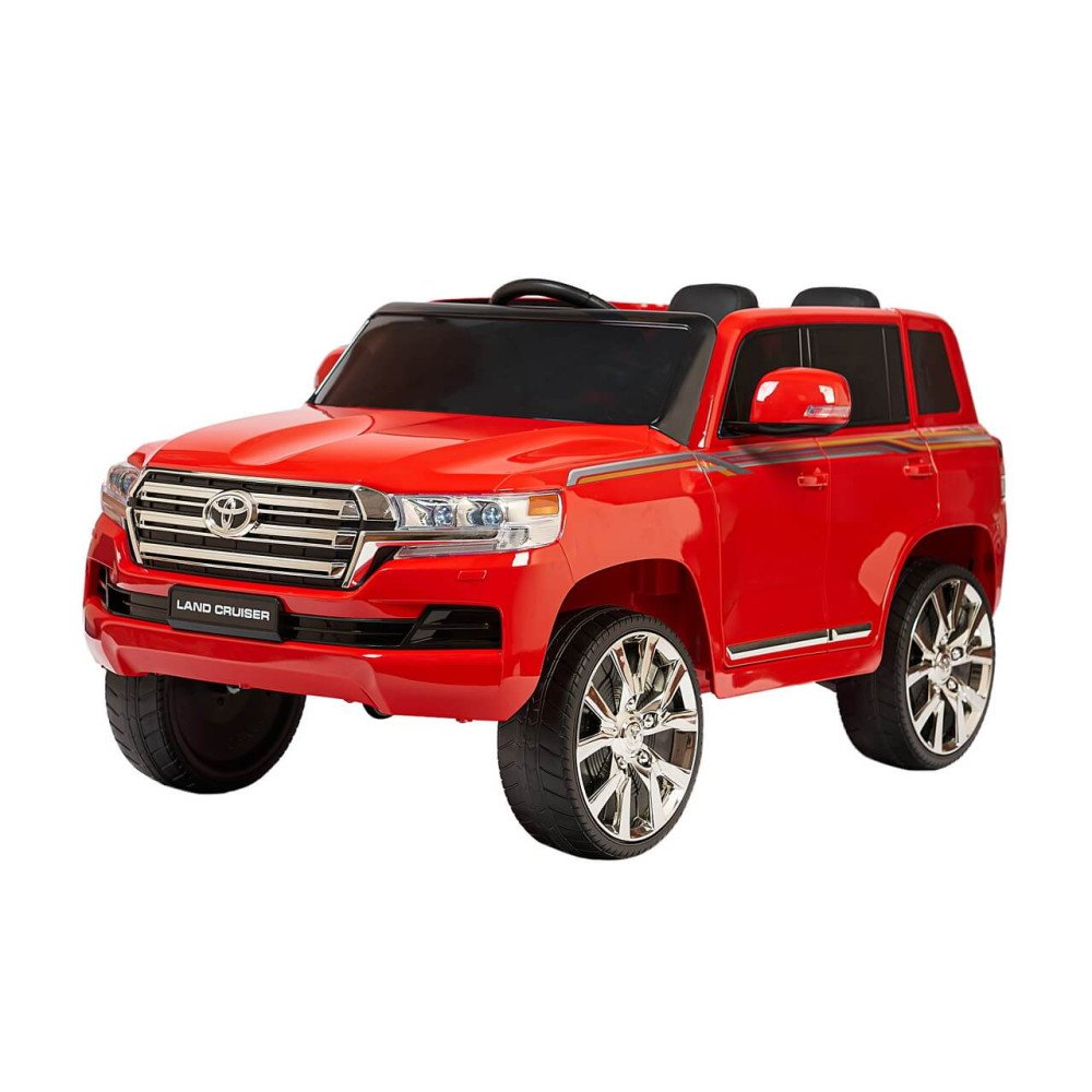 Детский электромобиль Toyota Land Cruiser 12V Красный краска