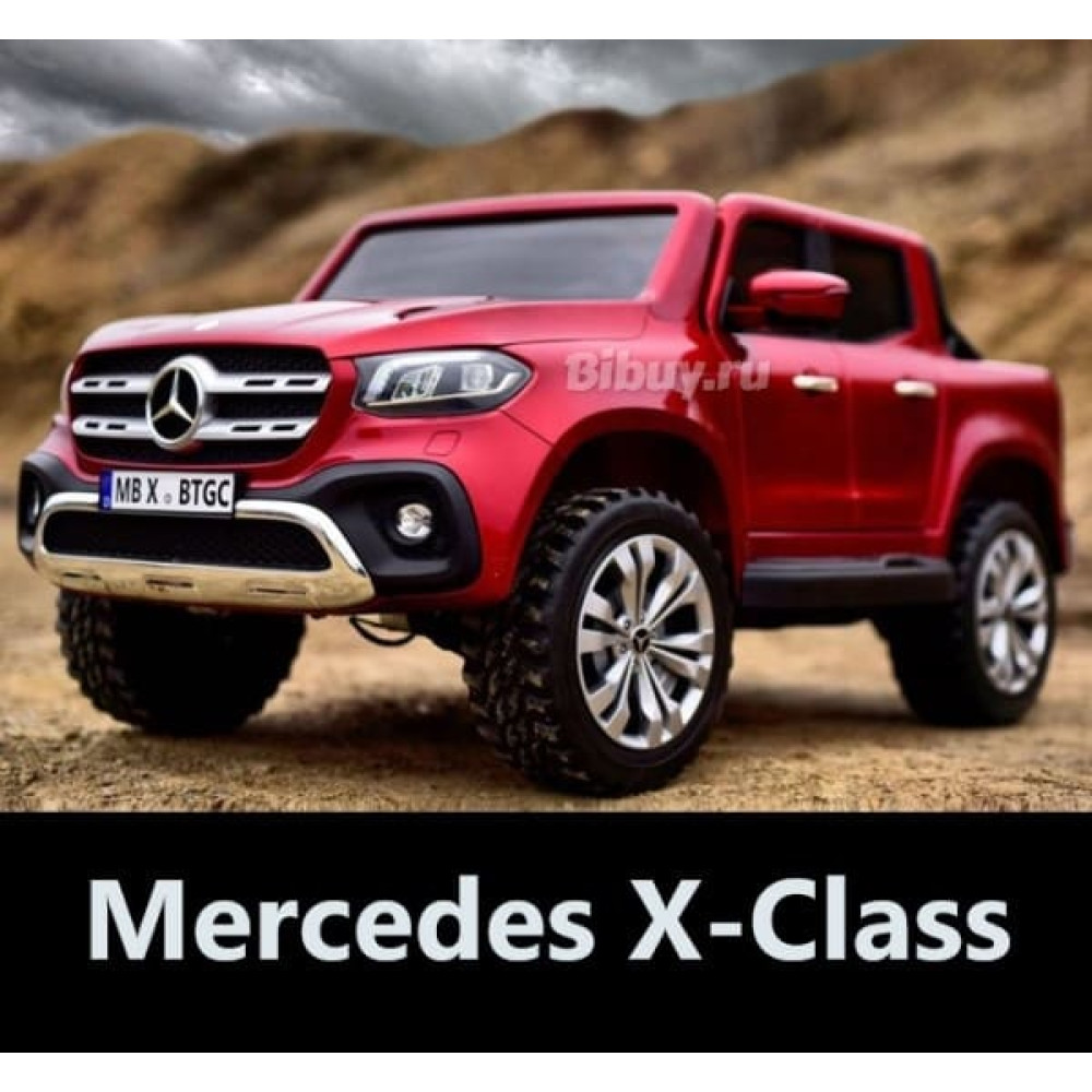 Детская машина Mercedes Benz X-Class ХМХ 606 (Красный, краска)