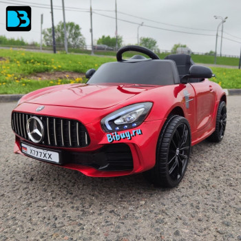 Электромобиль Mercedes-Benz AMG GT X777XX красный глянец