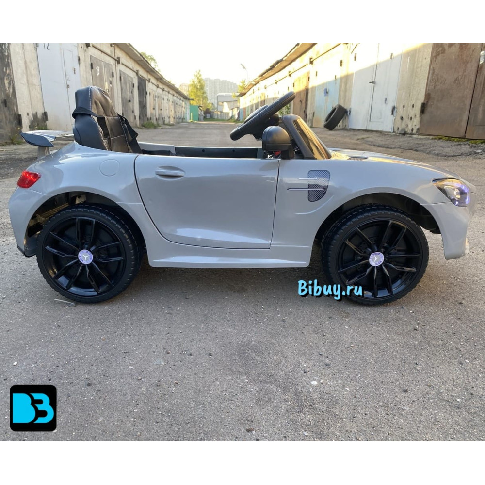 Электромобиль Мерседес AMG GT X777XX серый