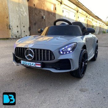 Электромобиль Мерседес AMG GT X777XX серый