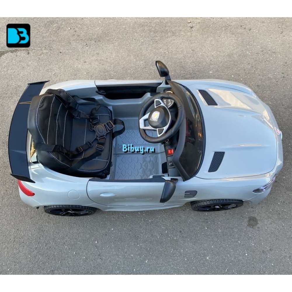 Электромобиль Мерседес AMG GT X777XX серый