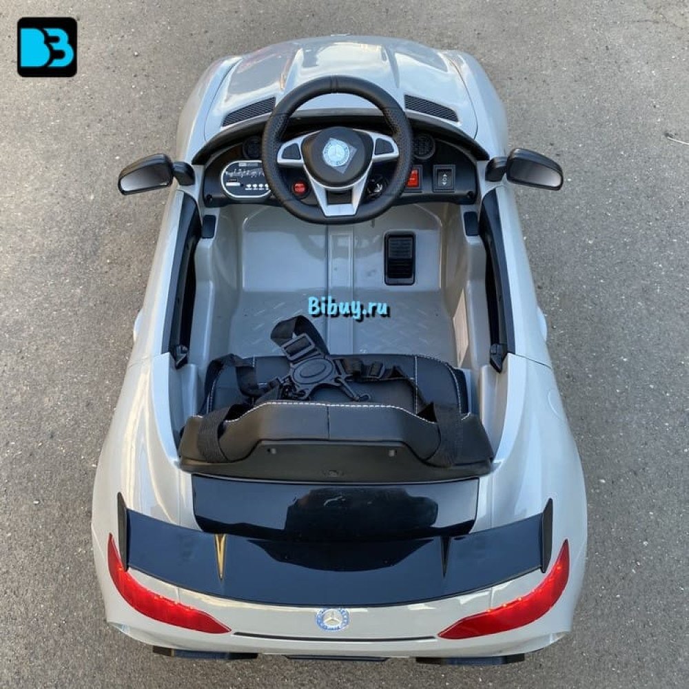 Электромобиль Мерседес AMG GT X777XX серый