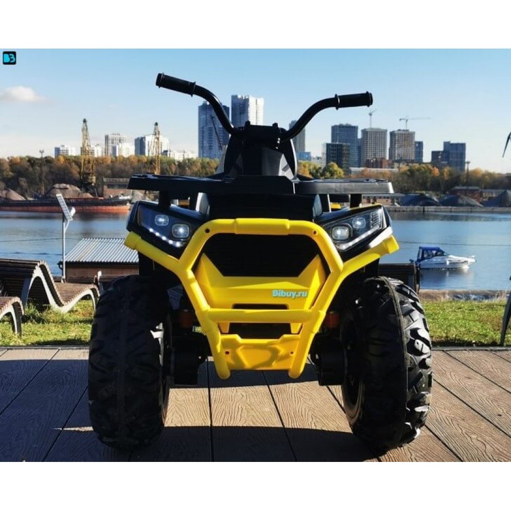Детский квадроцикл Qwatro 4х4 XMX607 (Белый), полный привод, с пультом ДУ