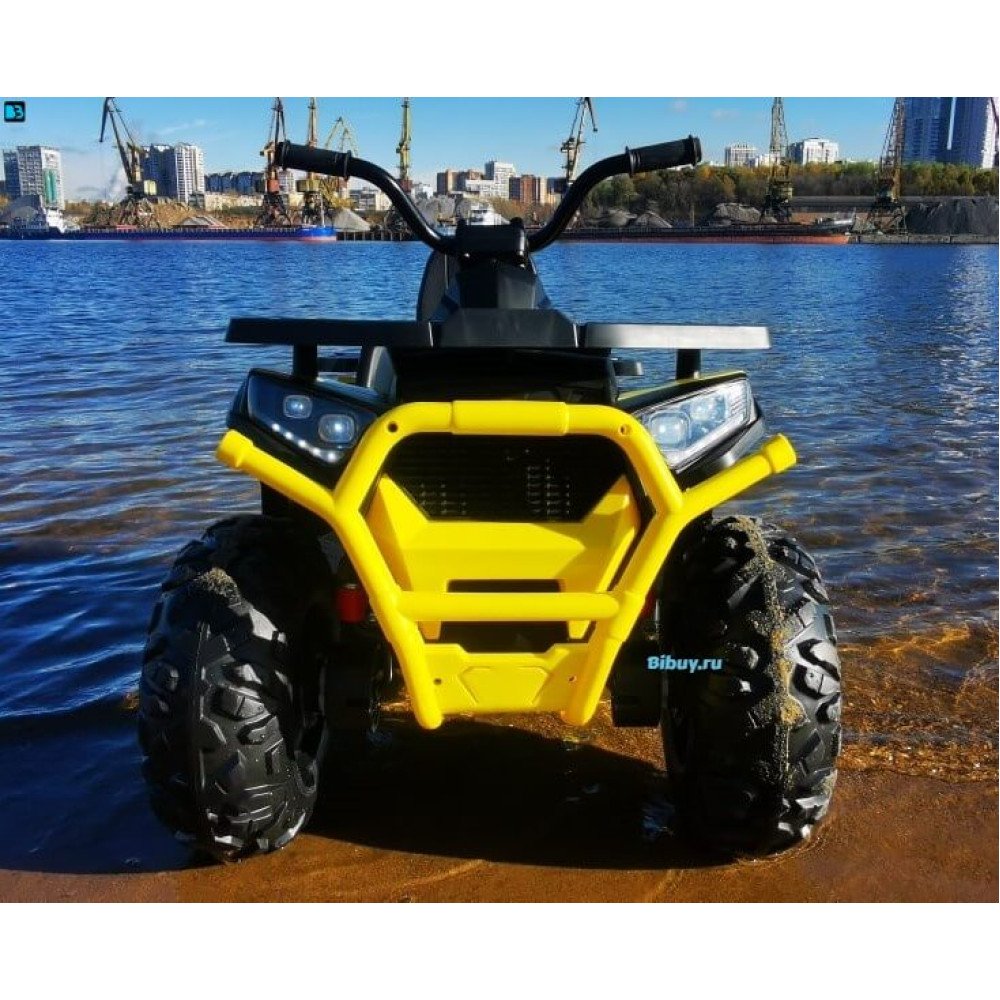 Детский квадроцикл Qwatro 4х4 XMX607 (Белый), полный привод, с пультом ДУ