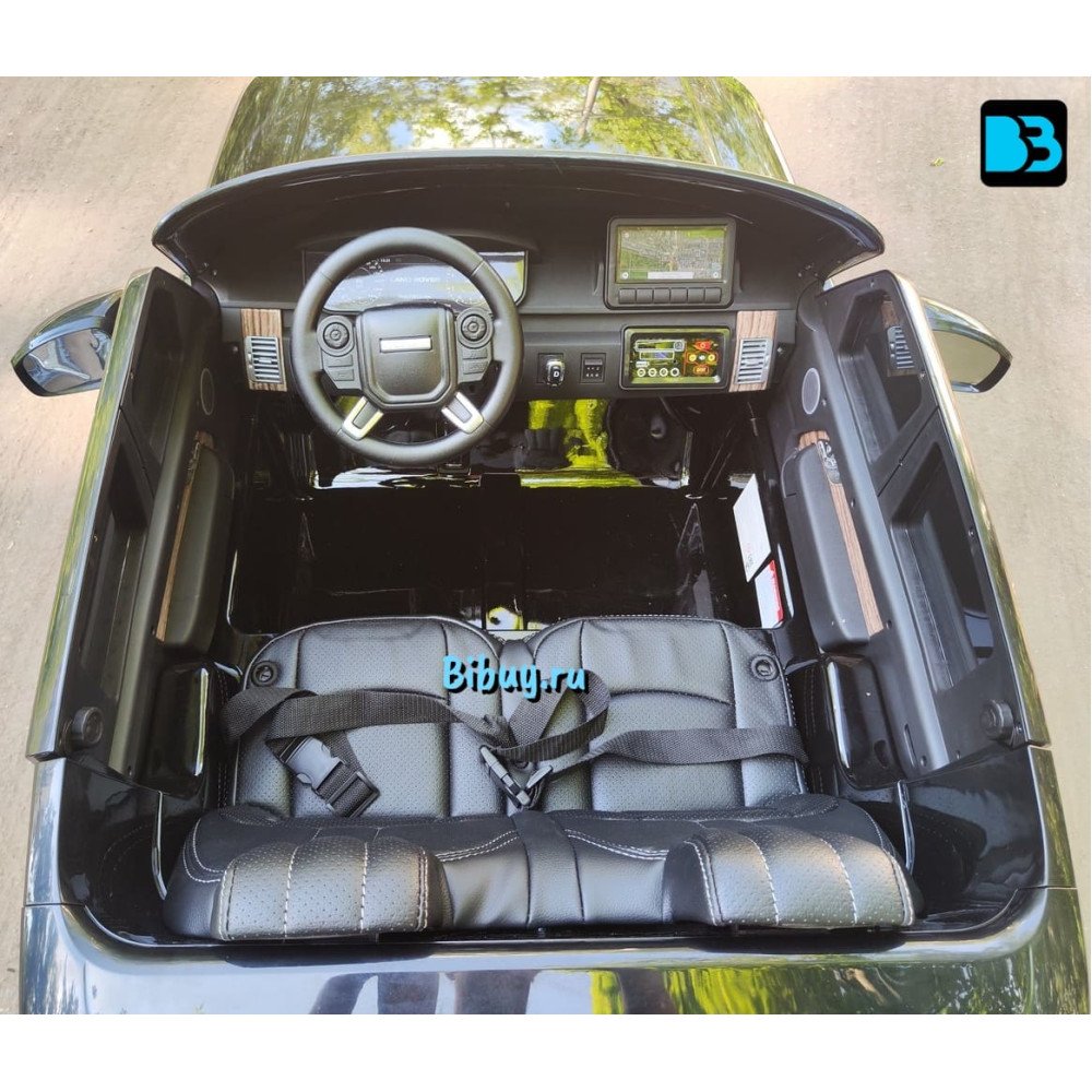 Полноприводный электромобиль Range Rover HSE 4WD (Y222YY) черный глянец