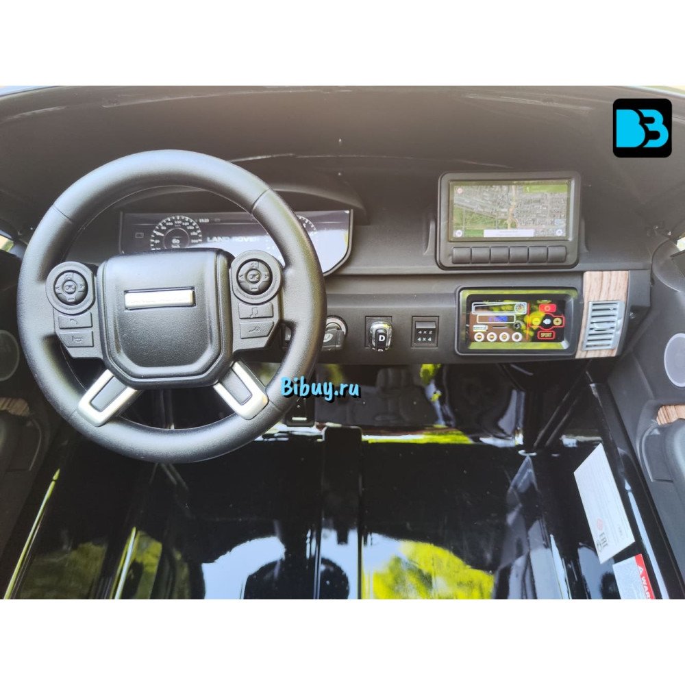 Полноприводный электромобиль Range Rover HSE 4WD (Y222YY) черный глянец