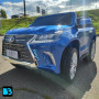 Детский полноприводный Lexus LX570 (Y555YY) синий глянец
