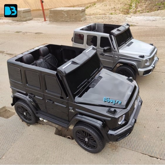 Электромобиль Mercedes Benz G63 Y777YY зеленый матовый