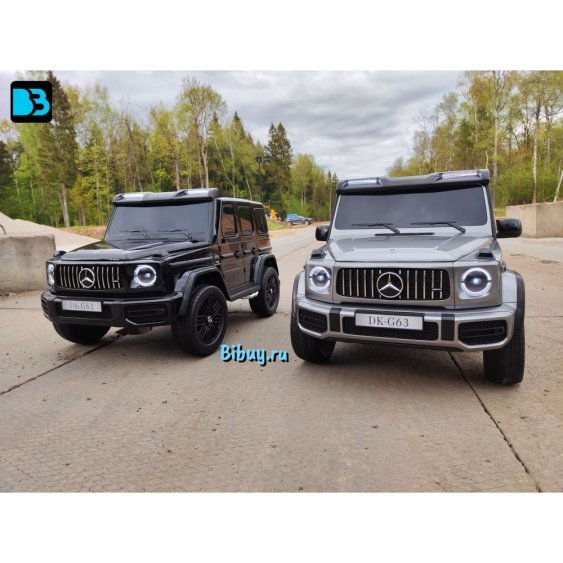 Электромобиль Mercedes Benz G63 Y777YY зеленый матовый