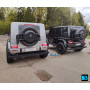Детская машина Mercedes Benz G63 Y777YY красная, глянец