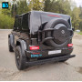 Детский Гелик Mercedes Benz G63 Y777YY черный глянец