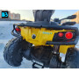 Детский электроквадроцикл BRP Can-Am Outlander (Y888YY) желтый, двухместный