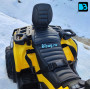 Детский электроквадроцикл BRP Can-Am Outlander (Y888YY) желтый, двухместный