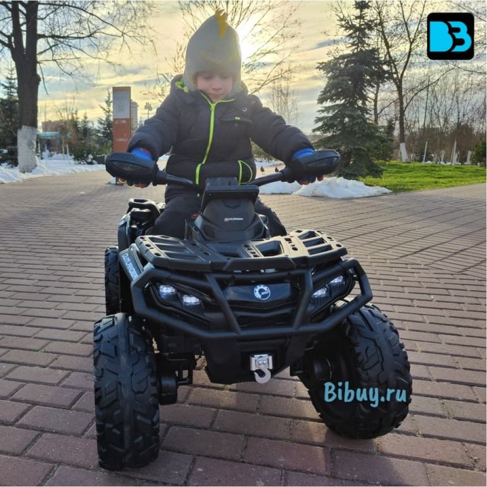Электроквадроцикл BRP Can-Am Outlander (Y888YY) черный