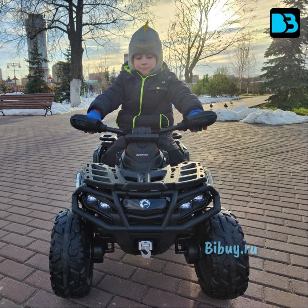 Электроквадроцикл BRP Can-Am Outlander (Y888YY) черный