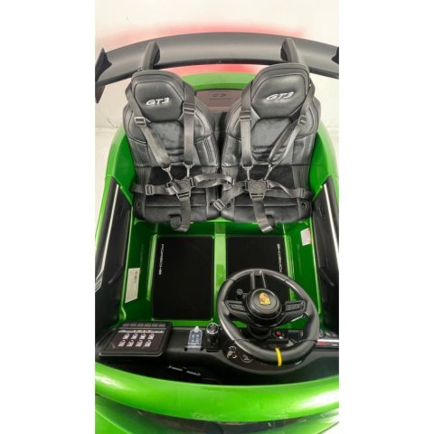 Детский электромобиль Porsche 911 GT3 (Y911YY) зеленый глянец