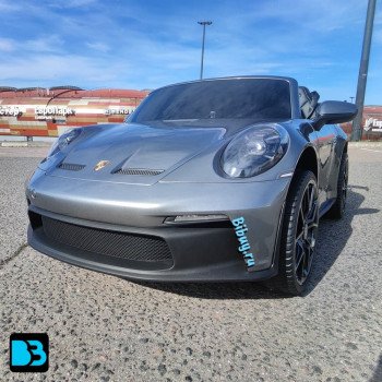 Электромобиль Porsche 911 GT3 (Y911YY) серый глянец
