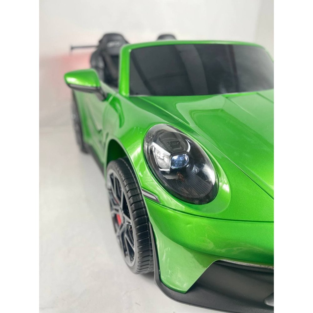 Детский электромобиль Porsche 911 GT3 (Y911YY) зеленый глянец
