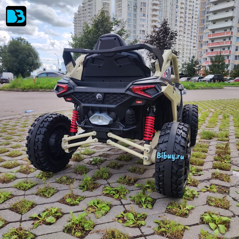 Детский электромобиль Z707ZZ бежевый