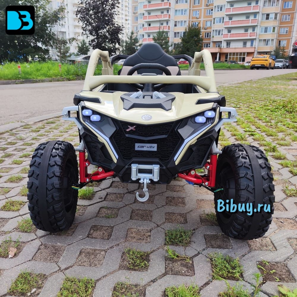 Детский электромобиль Z707ZZ бежевый