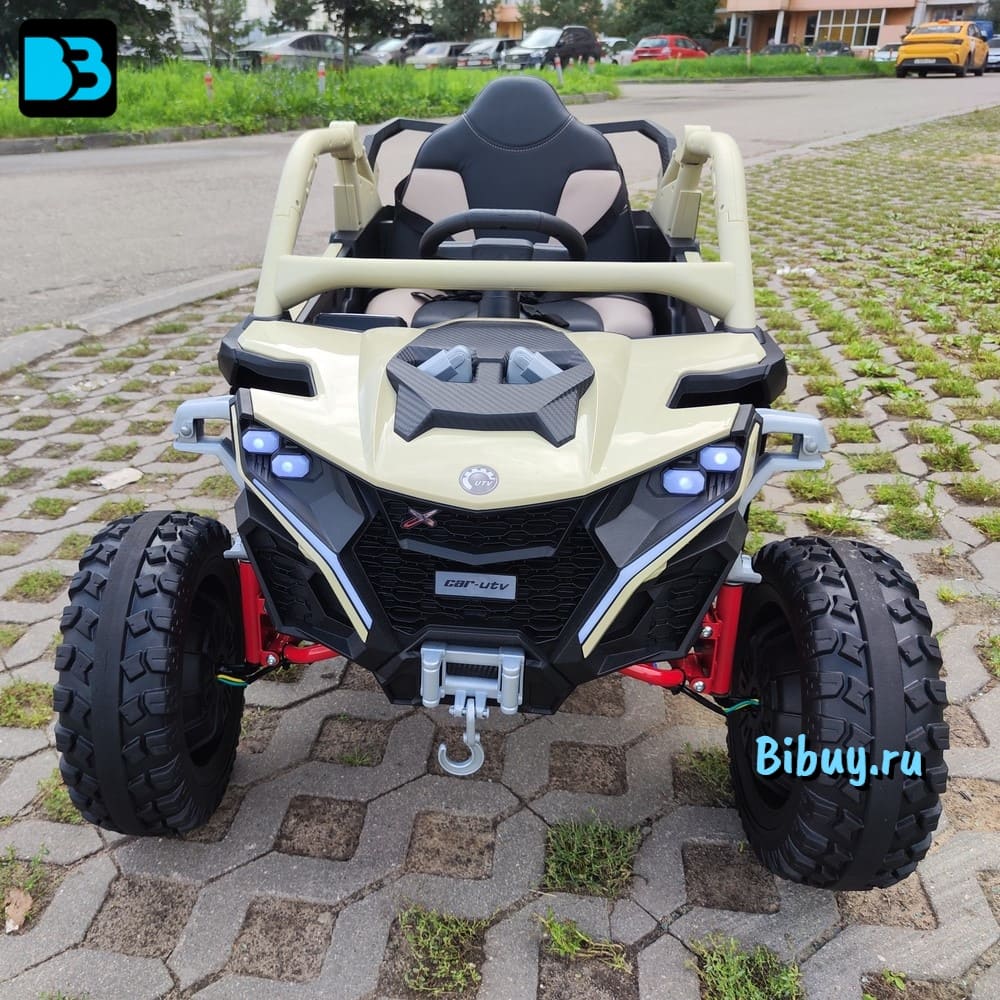 Детский электромобиль Z707ZZ бежевый