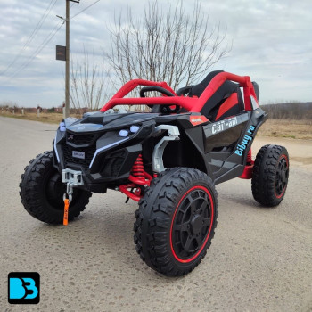 Детский электромобиль Z707ZZ черно-красный