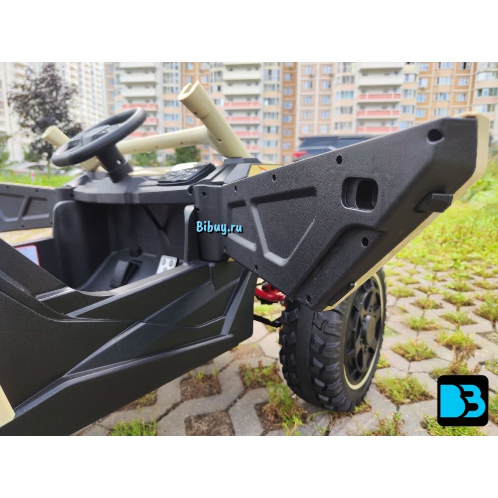 Детский электромобиль Z707ZZ бежевый