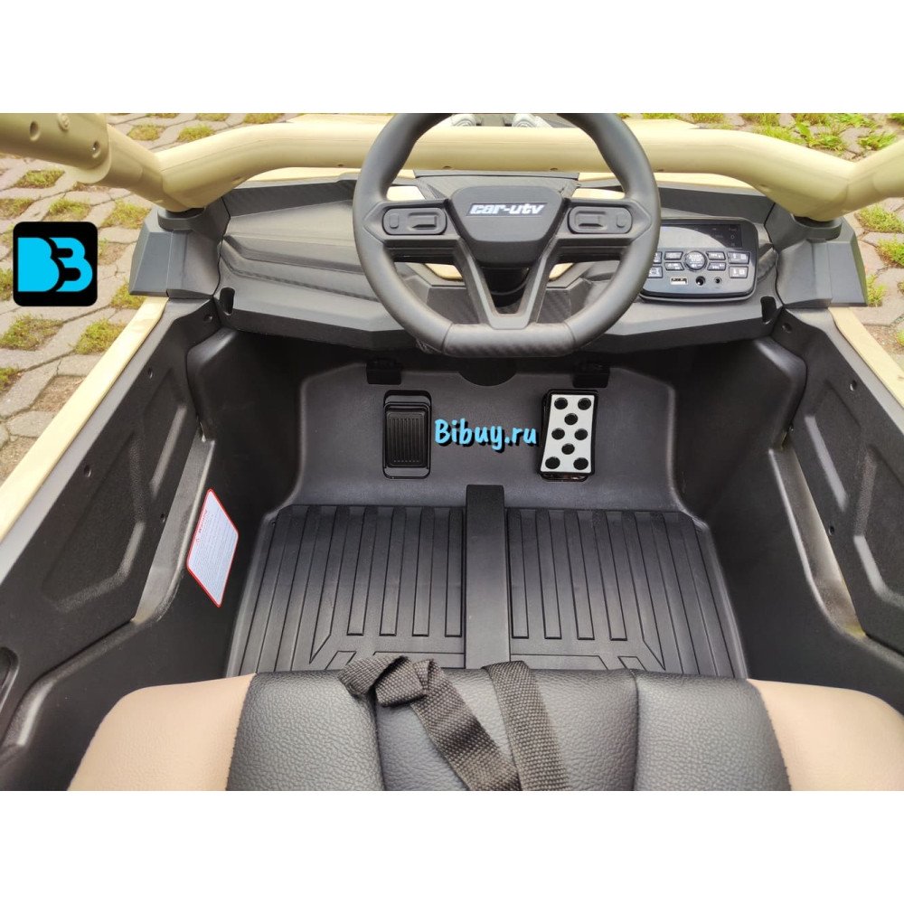 Детский электромобиль Z707ZZ бежевый