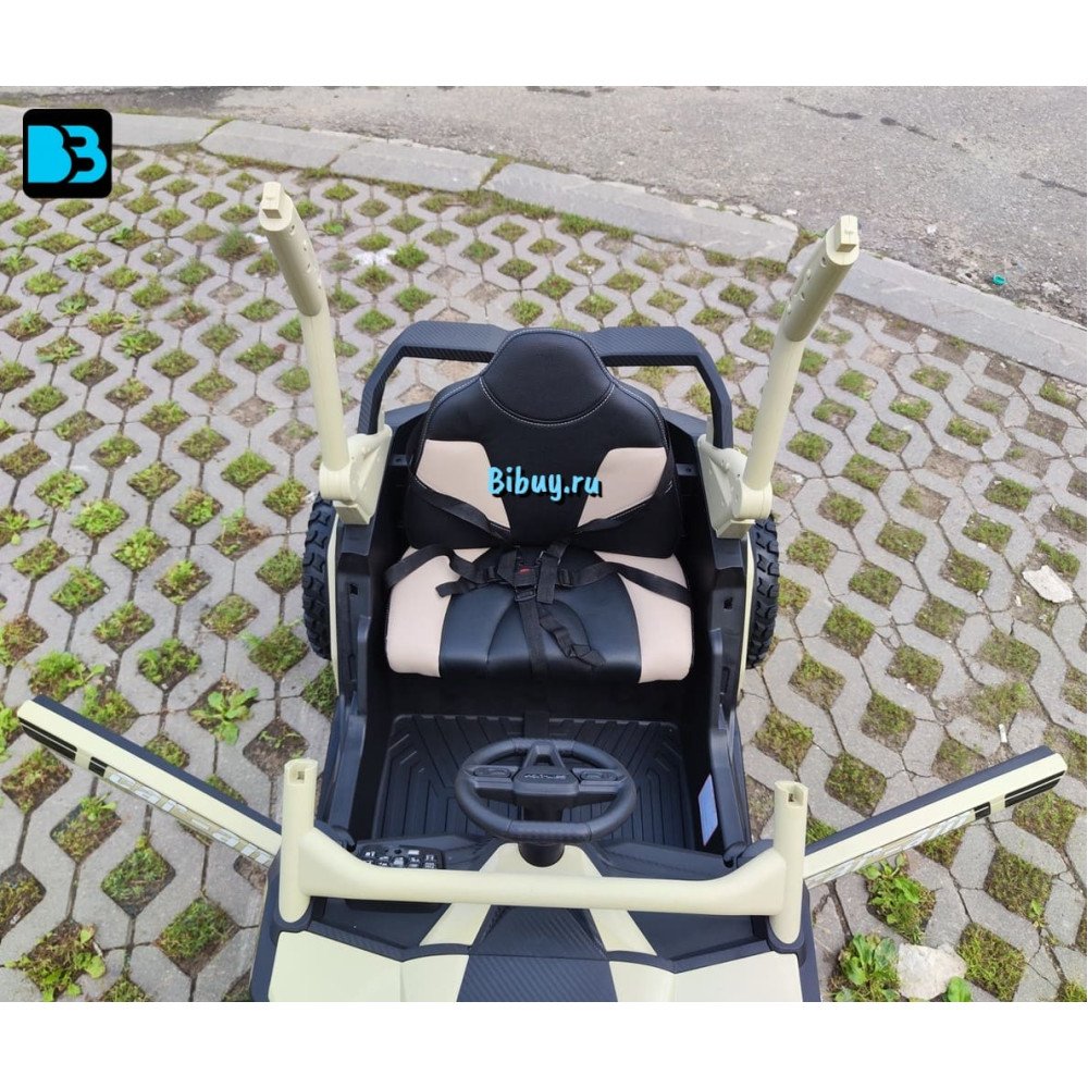 Детский электромобиль Z707ZZ бежевый