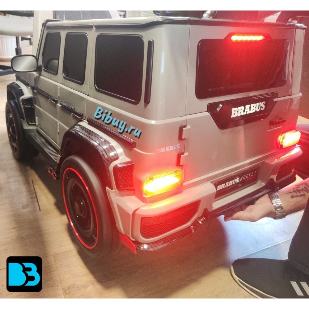 Электромобиль Brabus Z777ZZ серый