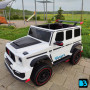 Детский автомобиль Mercedes-Benz Brabus Z888ZZ белый