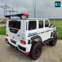 Детский автомобиль Mercedes-Benz Brabus Z888ZZ белый