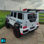 Детский автомобиль Mercedes-Benz Brabus Z888ZZ белый