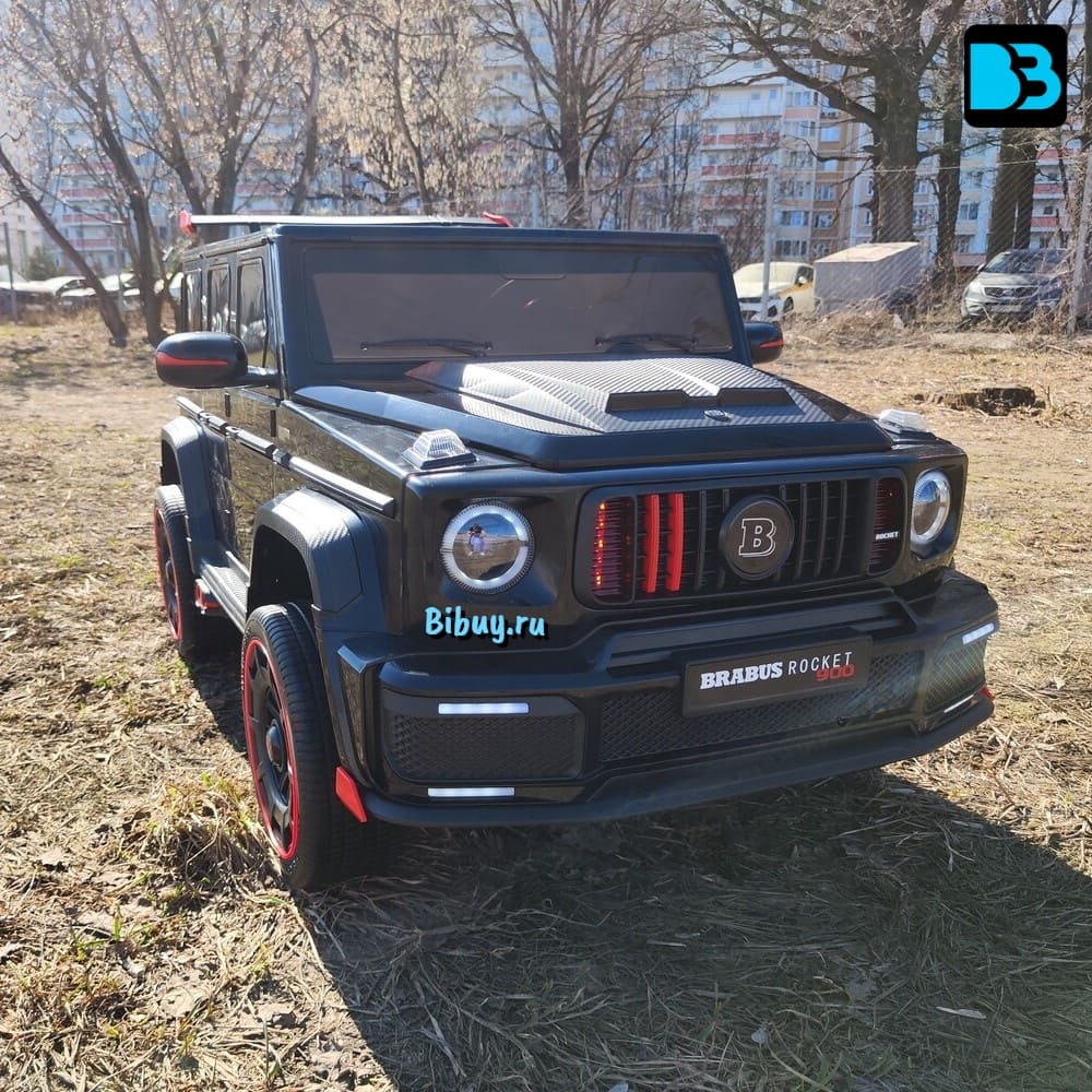 Двухместный электромобиль Mercedes-Benz Brabus Z888ZZ черный