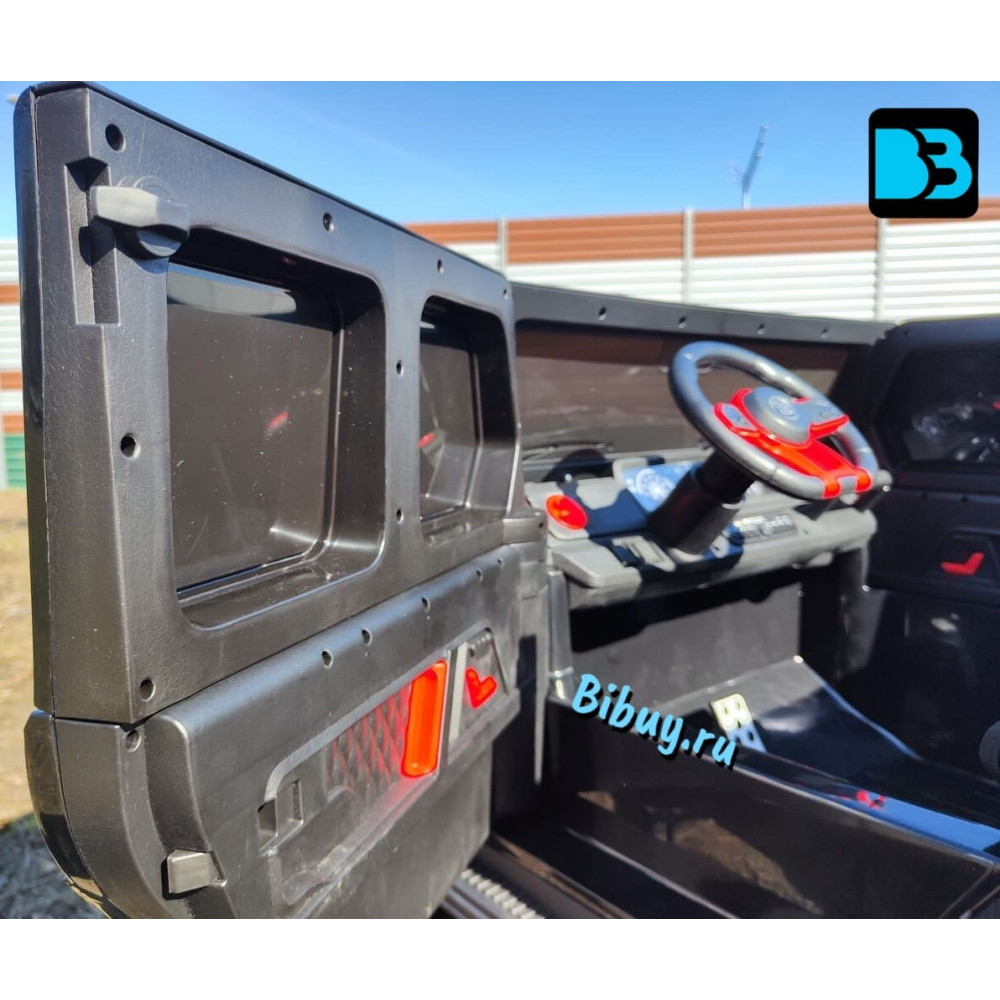 Двухместный электромобиль Mercedes-Benz Brabus Z888ZZ черный