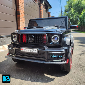 Двухместный электромобиль Mercedes-Benz Brabus Z888ZZ черный