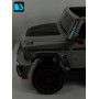 Детский электромобиль Z888ZZ Mercedes-Benz Brabus, серый (двухместный)